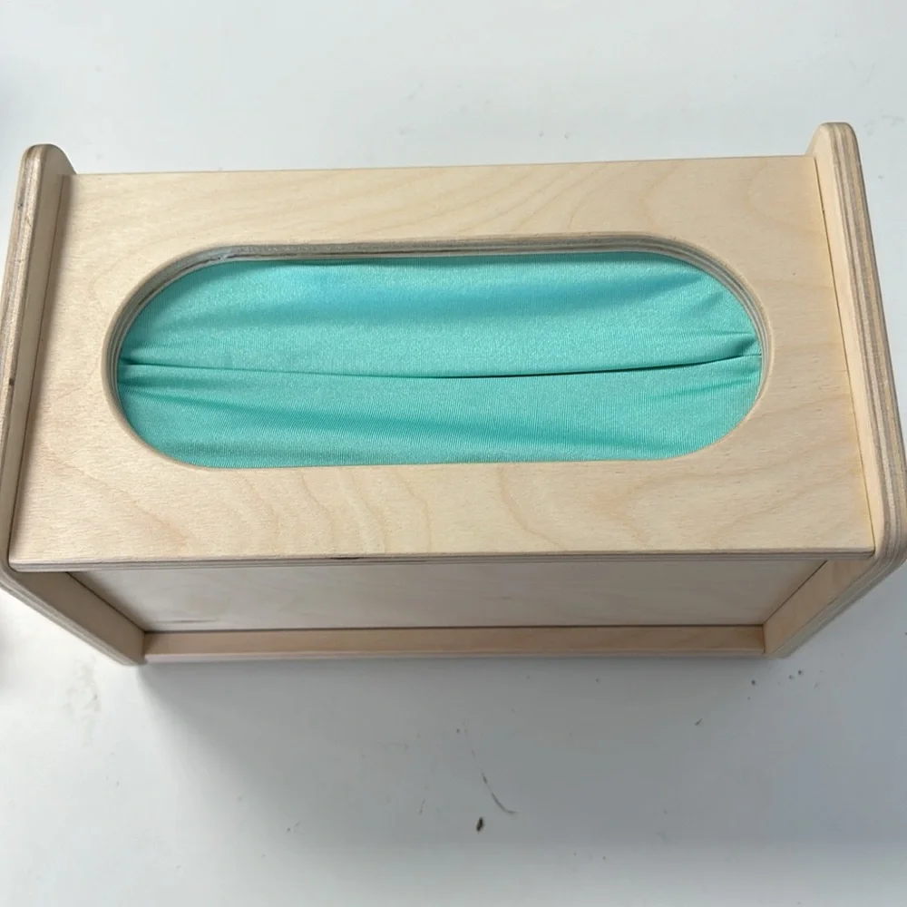 Lovevery wooden Montessori sensory box